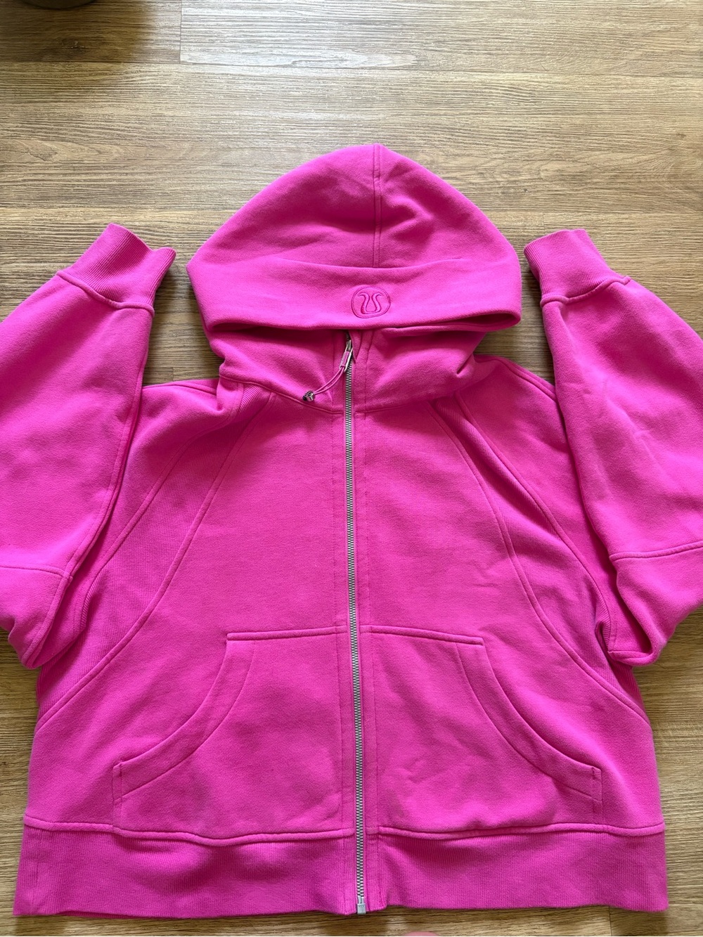 lululemon athletica Hot Pink Full-Zip Hoodie
